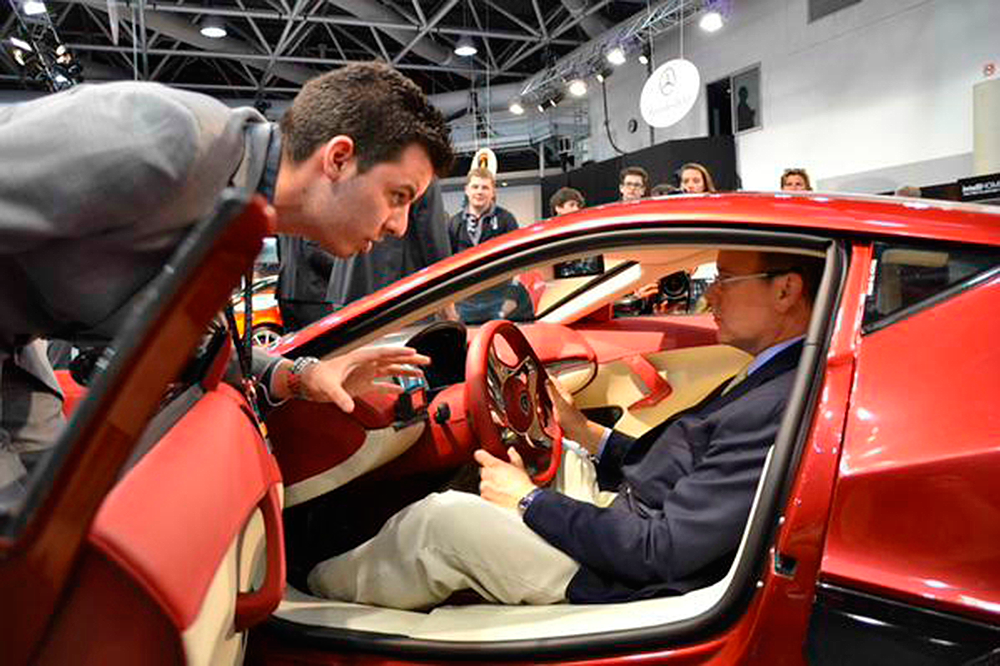 Mate Rimac con el monarca de Mónaco / RIMAC