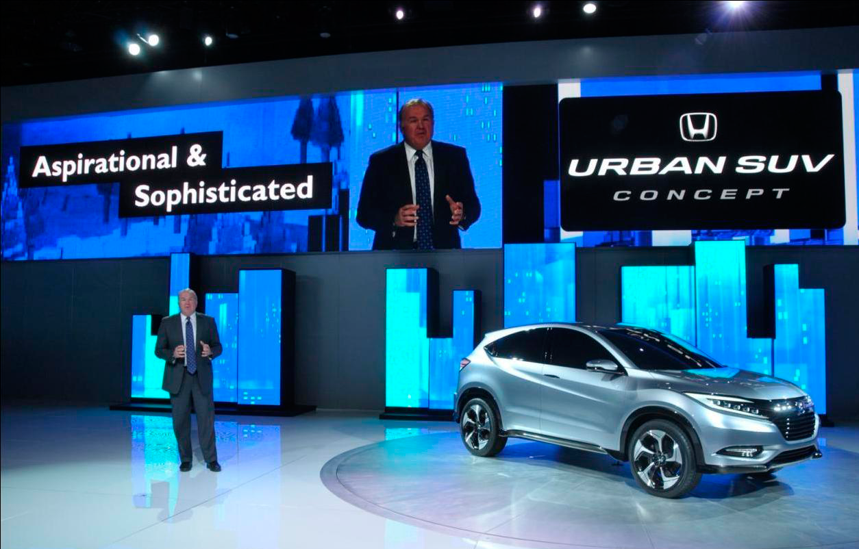 Presentación del Honda Urban Suv en Detroit / NAIAS