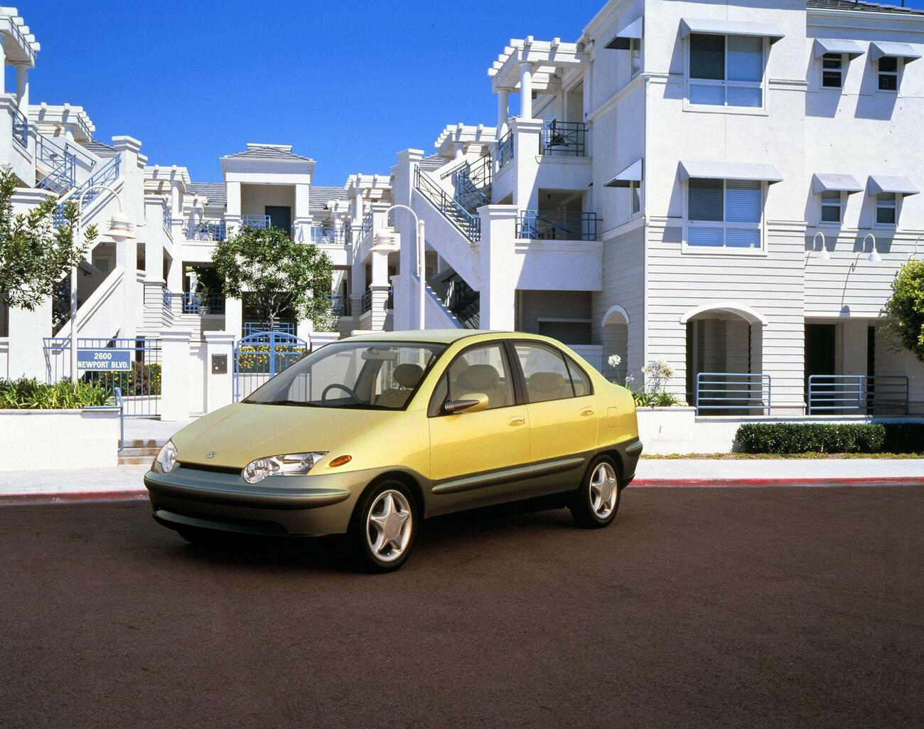 El coche híbrido Toyota Prius