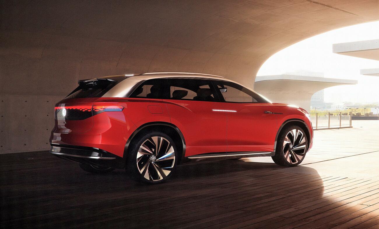 El nuevo SUV eléctrico Volkswagen ID Roomzz