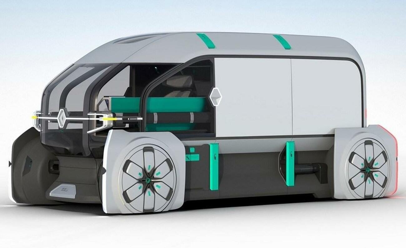 El vehículo autónomo de reparto Renault EZ-PRO El vehículo autónomo de reparto Renault EZ-PRO
