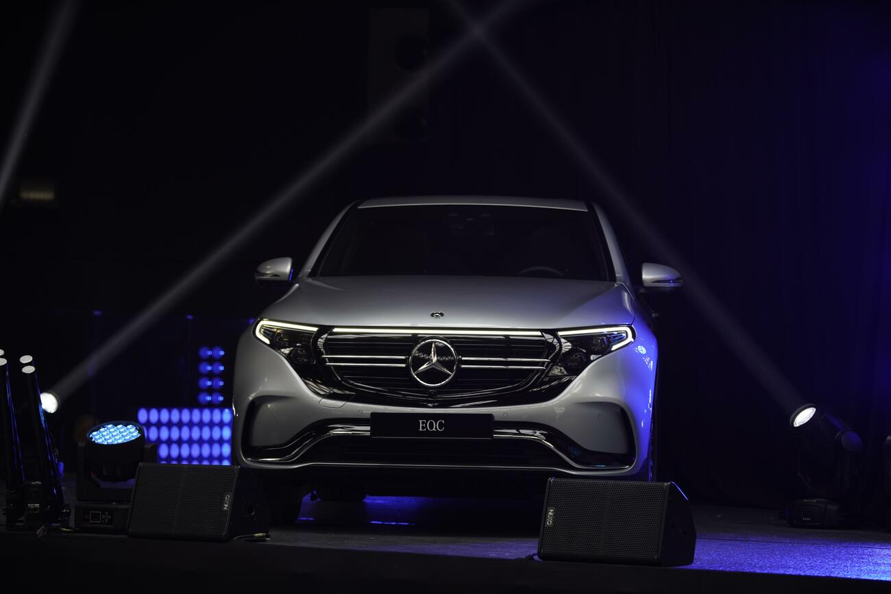 Mercedes EQC presentado en Automobile Barcelona