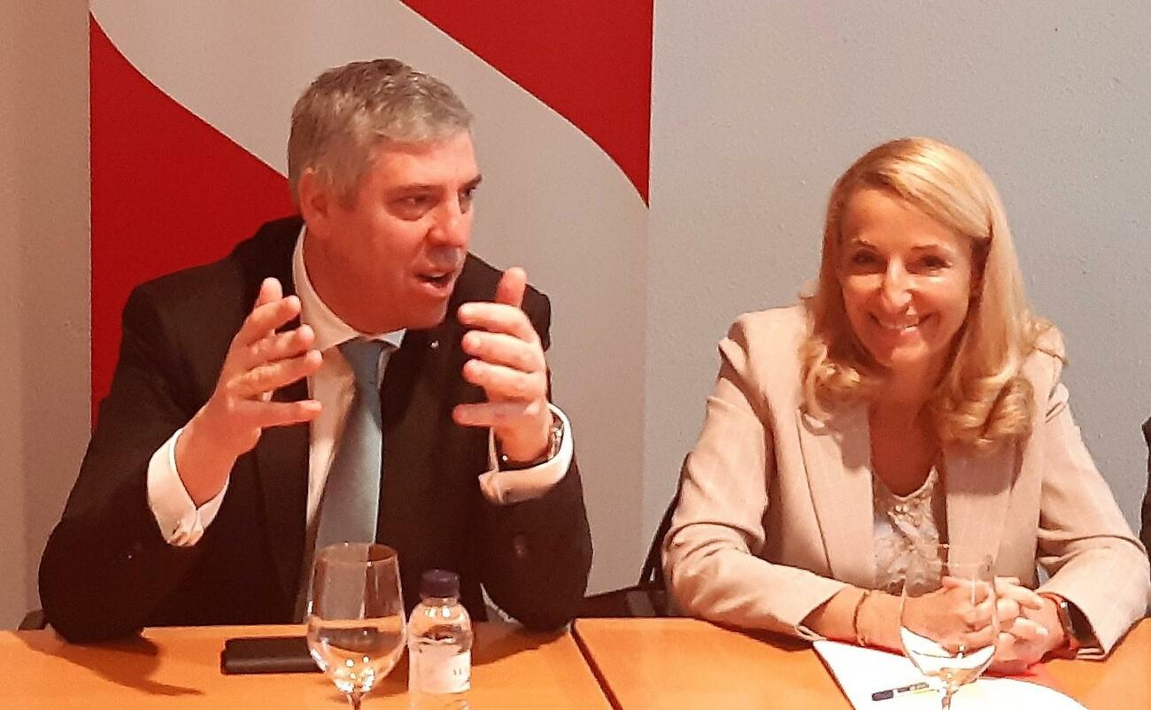 Los presidentes de Anfac y Sernauto, José Vicente de los Mozos y María Helena Antolín