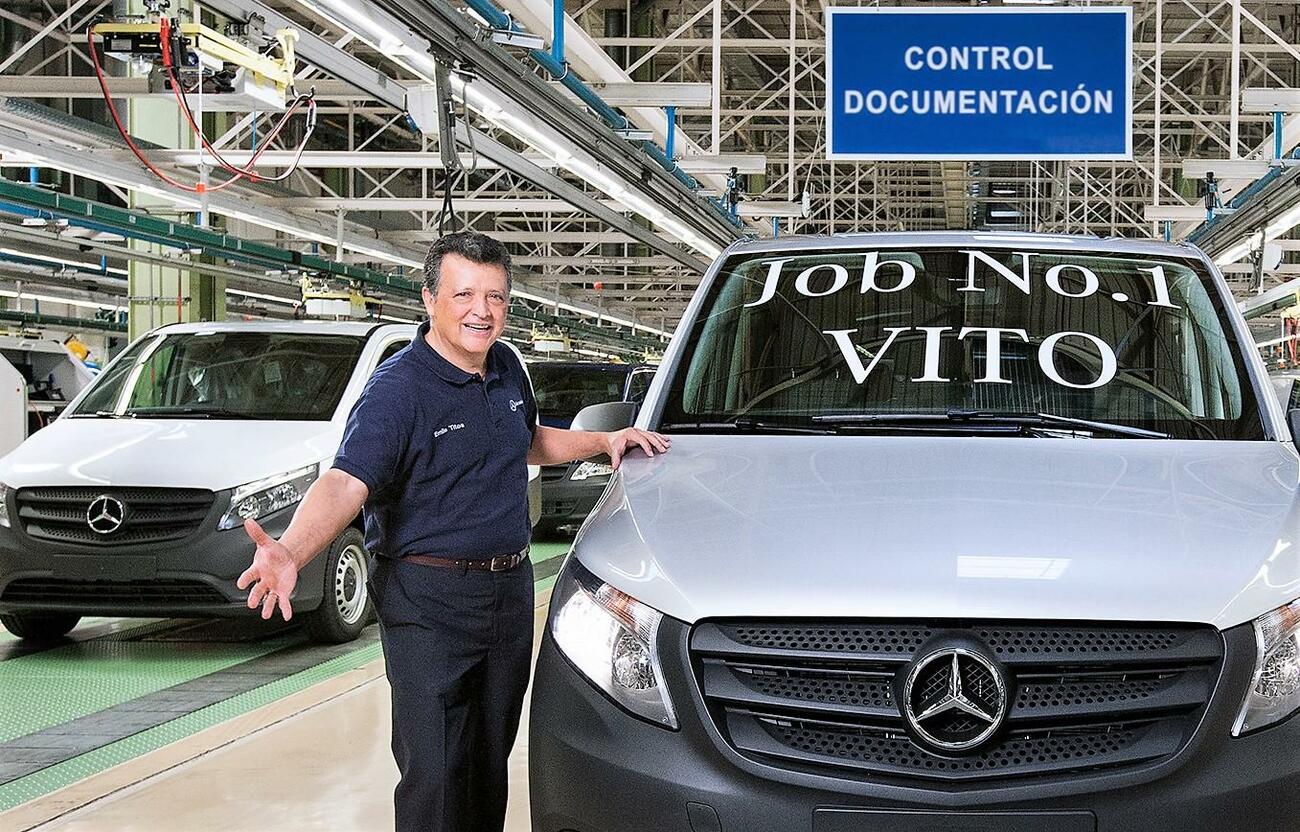 Emilio Titos, director general de Mercedes en España