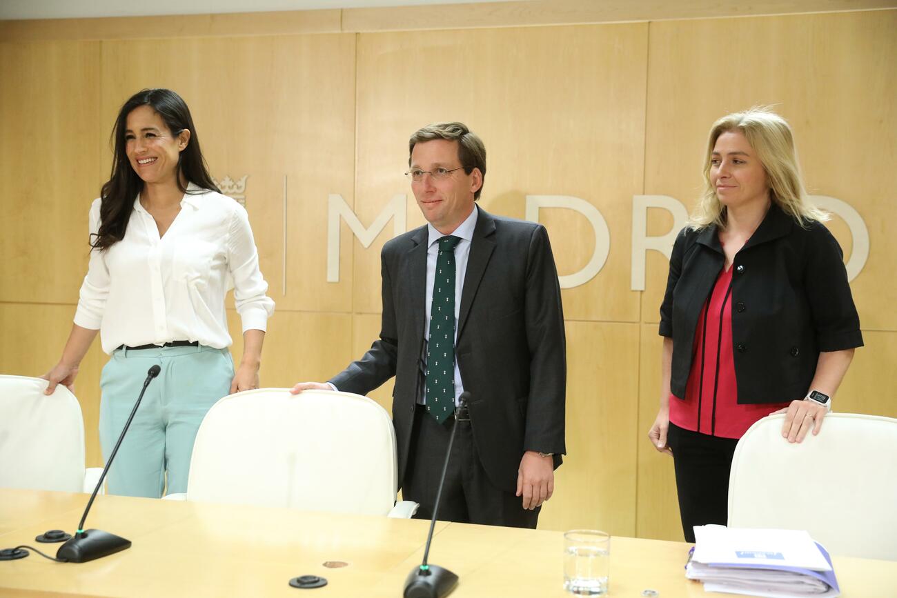 El alcalde de Madrid, José Luis Martínez-Almeida