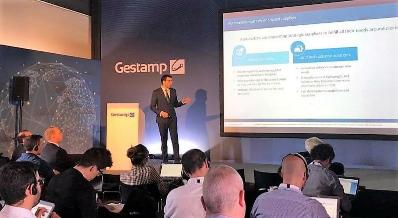Gonzalo Galilea, responsable de vehículo eléctrico de Gestamp