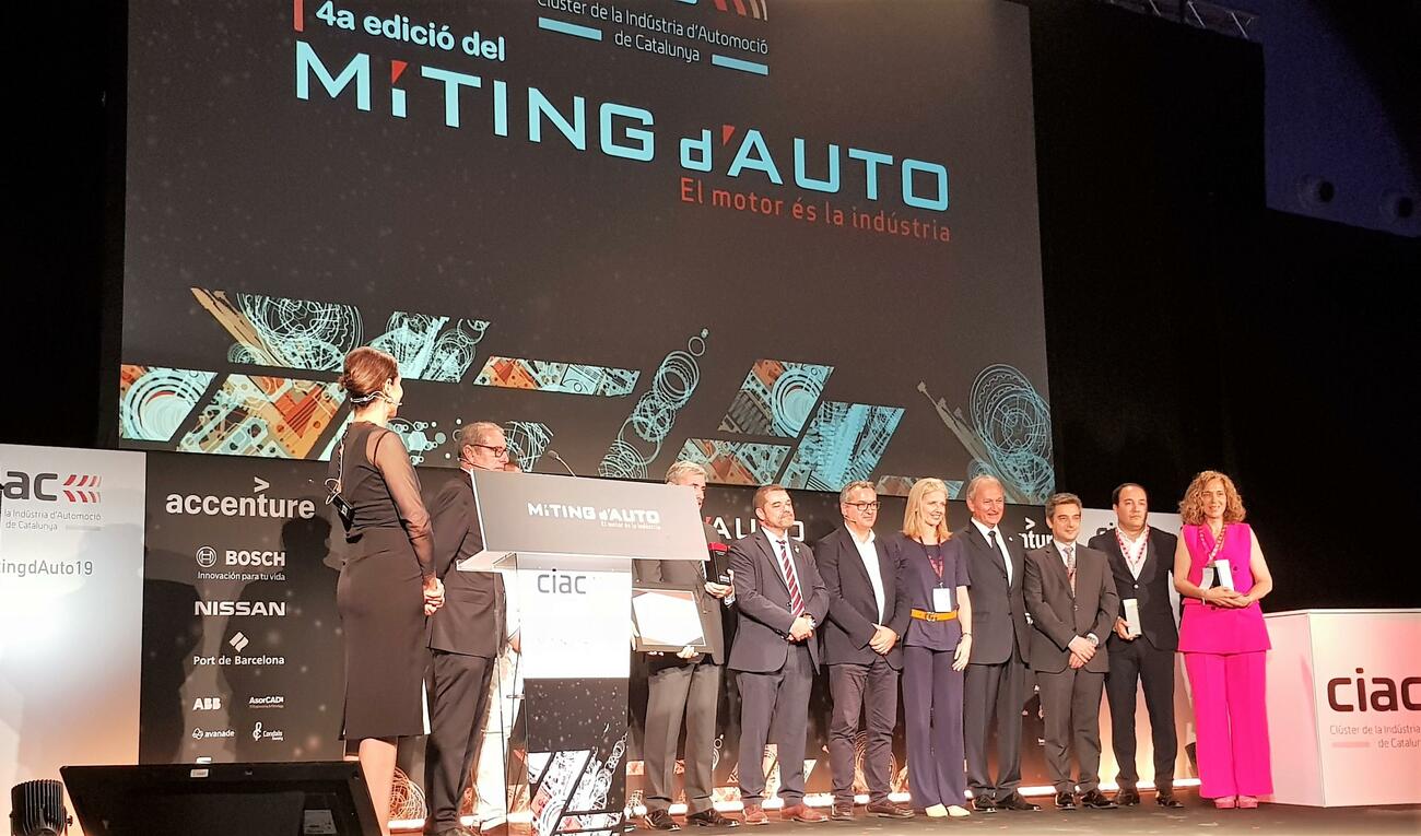 Entrega de premios del Miting d'Auto del Clúster de la Industria de Automoción de Catalunya