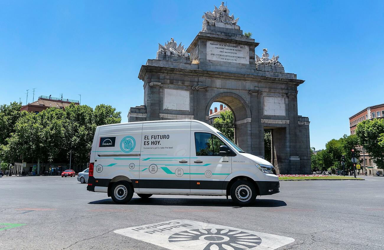Nueva furgoneta eléctrica MAN eTGE Nueva furgoneta eléctrica MAN eTGE
