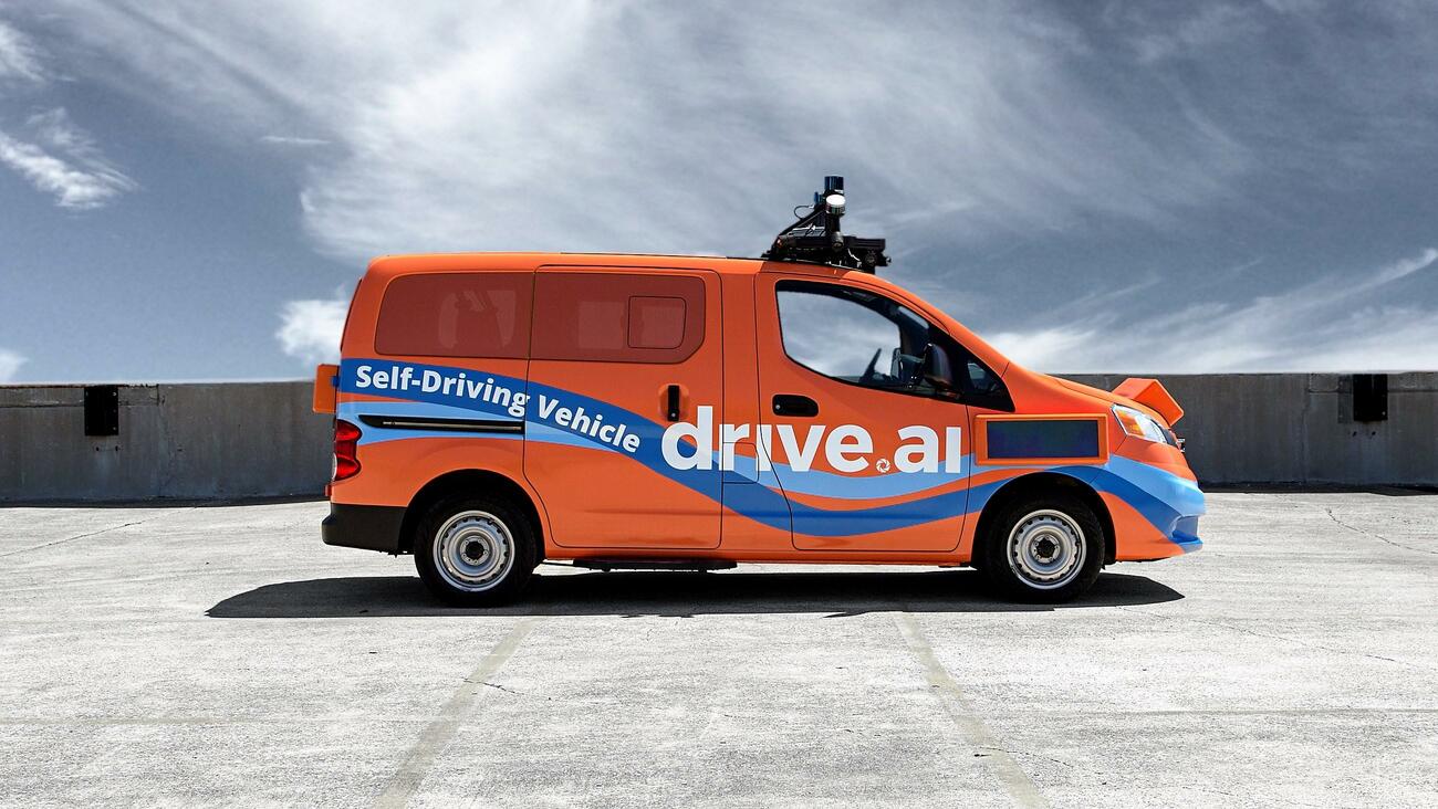 Coche autónomo de Drive.ai, empresa comprada por Apple