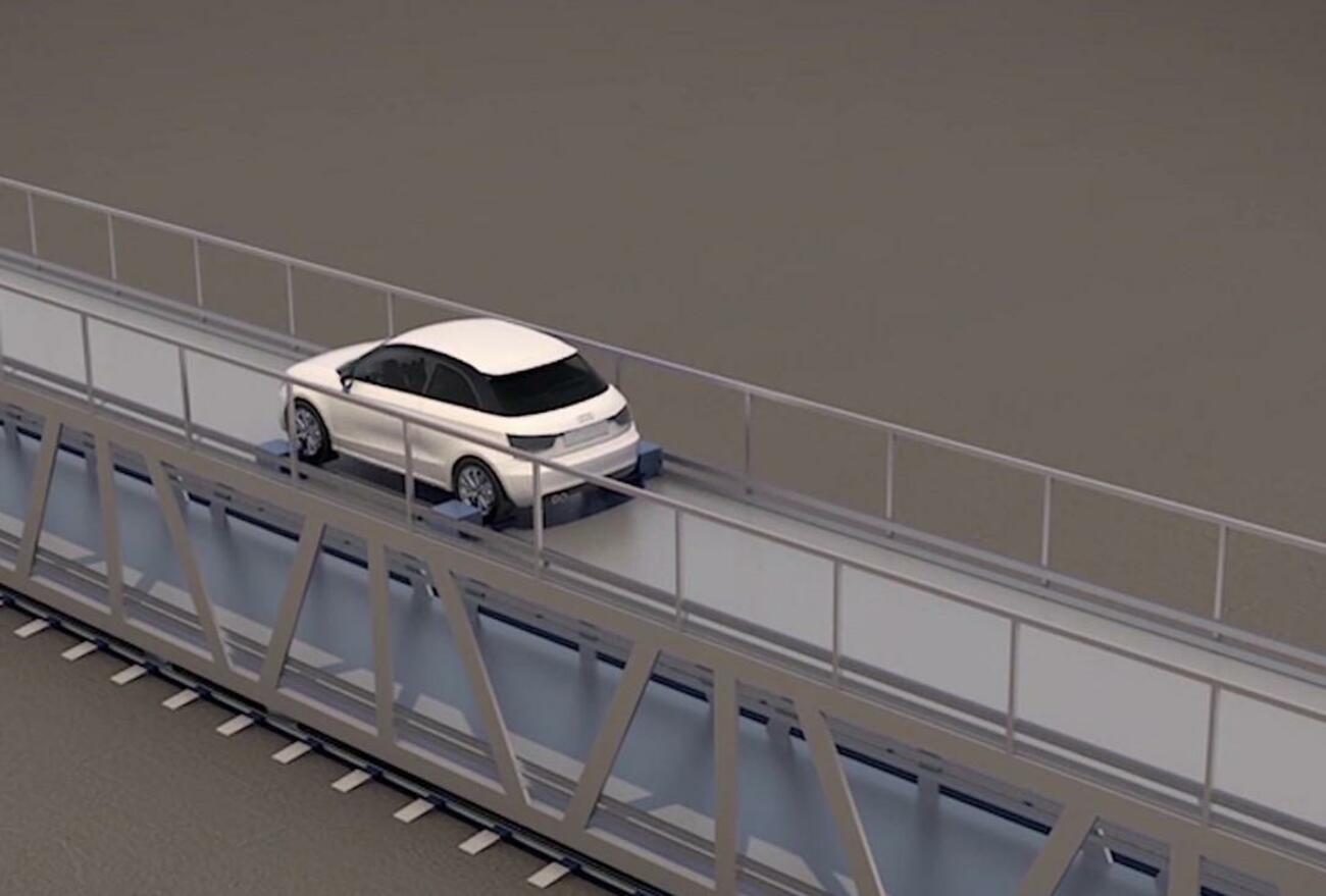 Sistema de transporte de coches de Promaut en pruebas en Seat