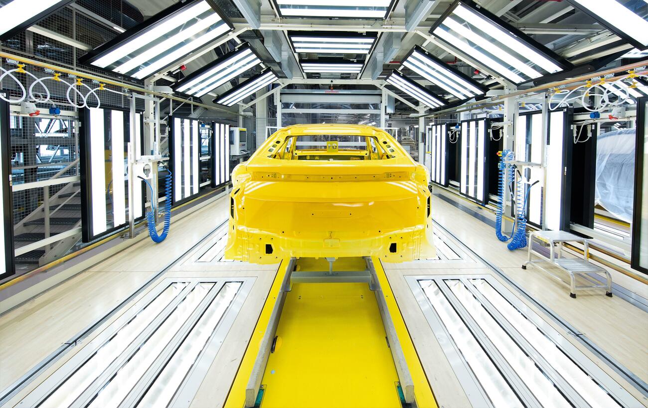 Fábrica de Lamborghini Fábrica de Lamborghini