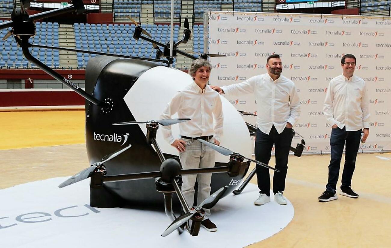 Aerotaxi desarrollado por el centro tecnológico vasco Tecnalia