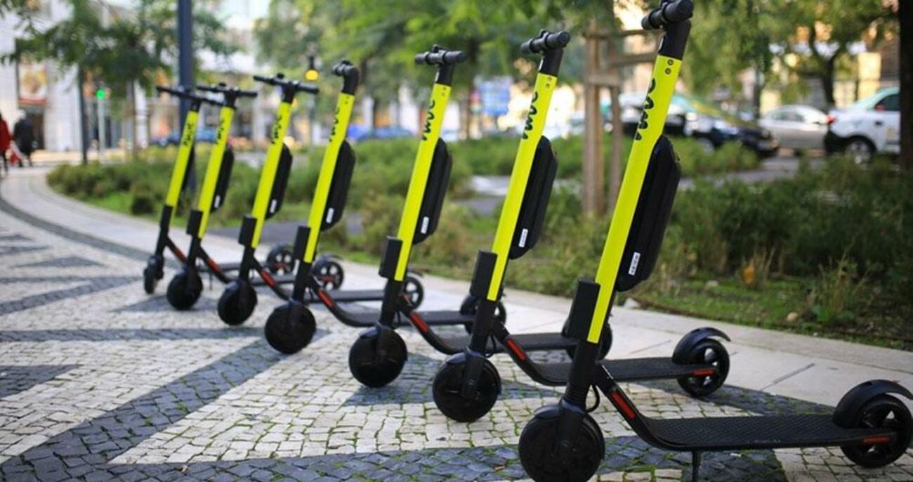 Patinetes de la firma Hive, en una imagen de archivo / DAIMLER Patinetes de la firma Hive, en una imagen de archivo / DAIMLER