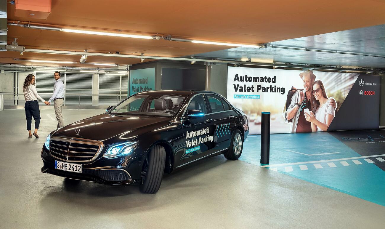 Párking automatizado para vehículos autónomos / BOSCH