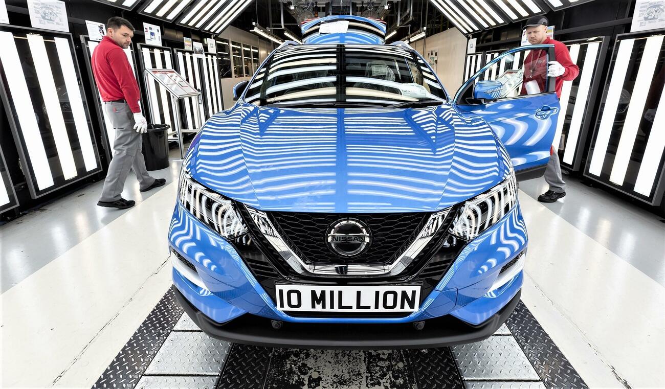 Coche número 10 millones fabricado en Nissan Sunderland