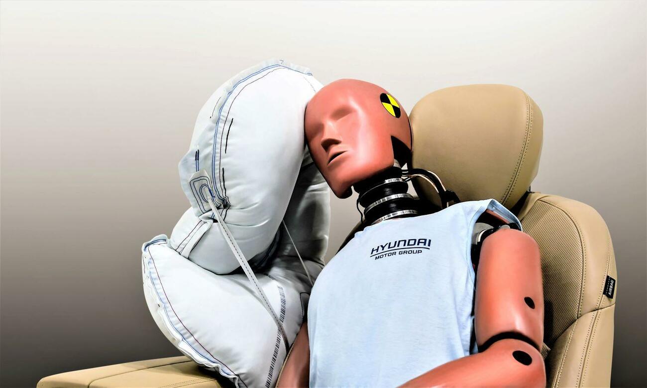 Nuevo airbag central de Hyundai