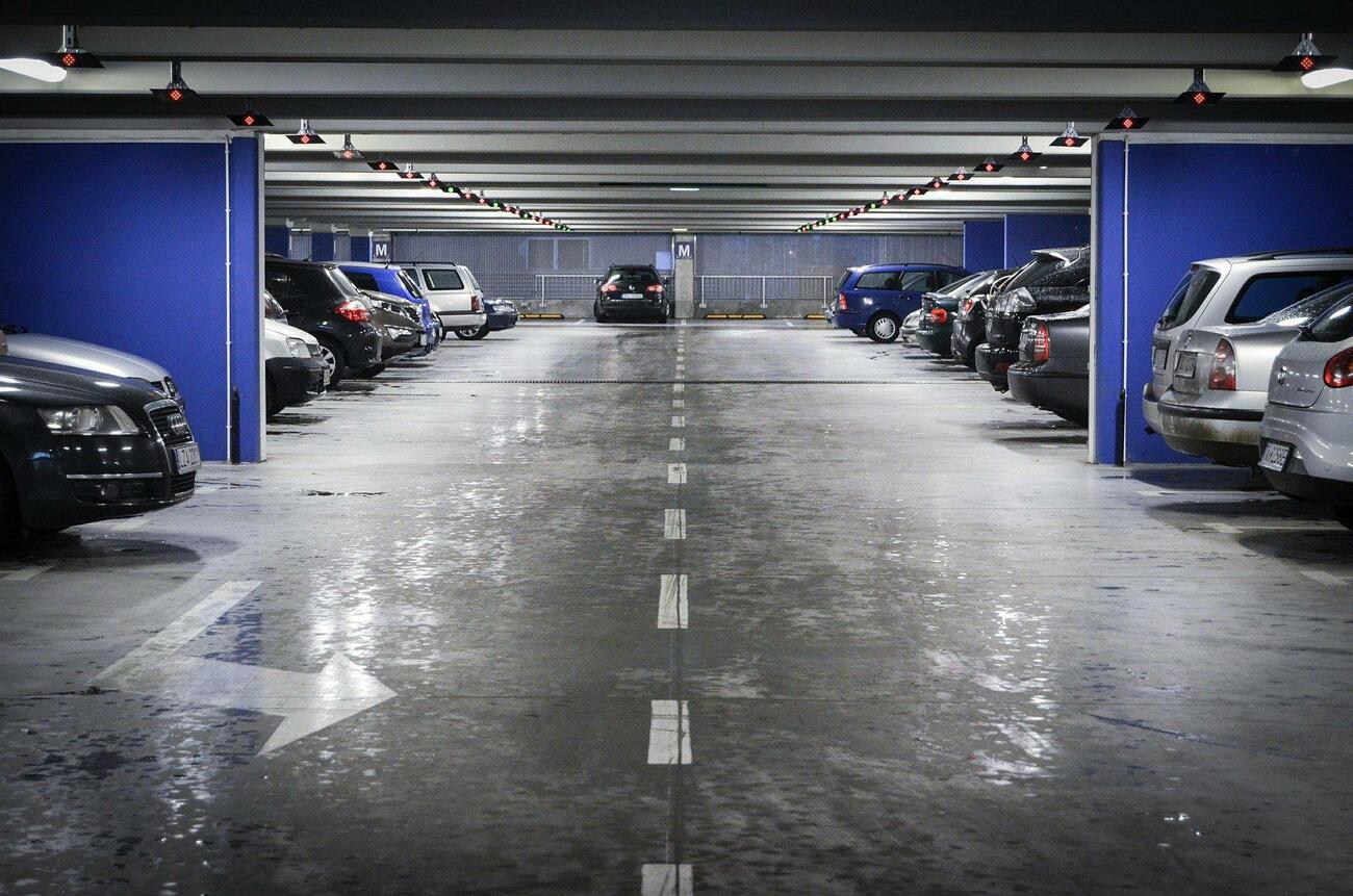 Foto de archivo de un parking / CG