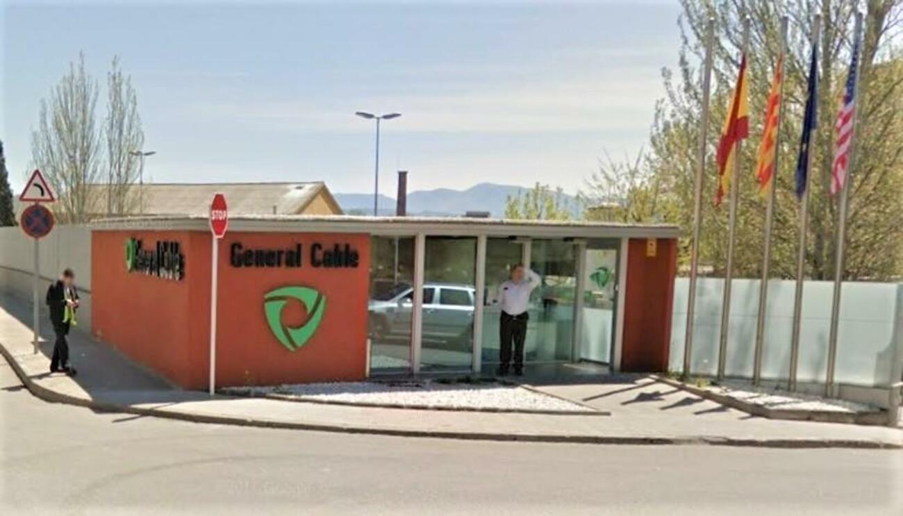 Fábrica de General Cable de Manlleu / GOOGLE MAPS