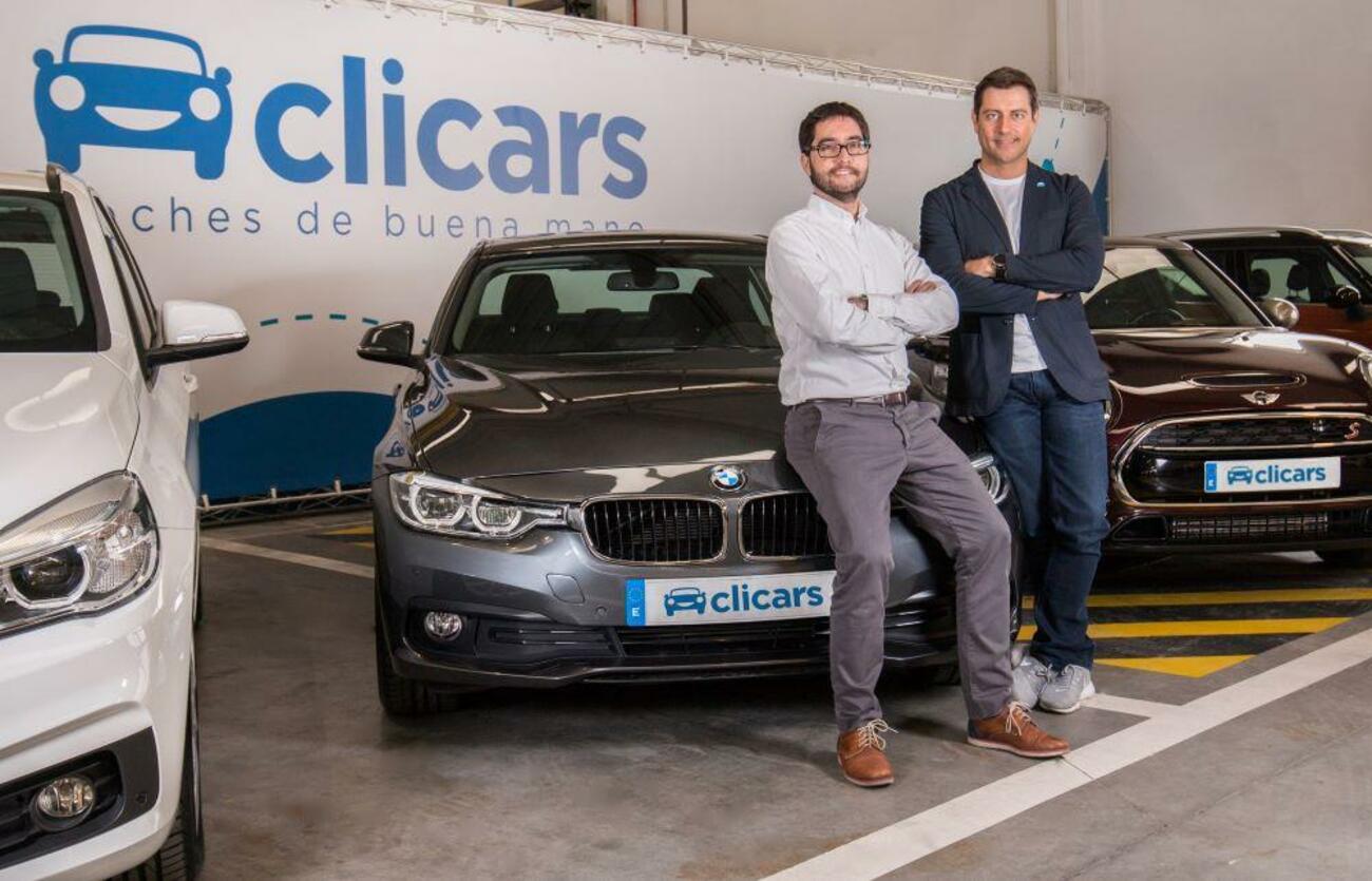 Carlos Rivera y Pablo Fernández, cofundadores de Clicars / EUROPA PRESS
