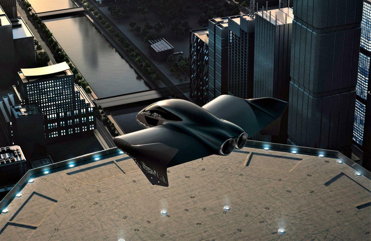 Avión eléctrico urbano de Boeing y Porsche