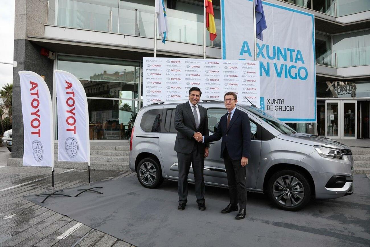 Toyota presenta el modelo Proace que se fabrica en la planta de PSA de Vigo