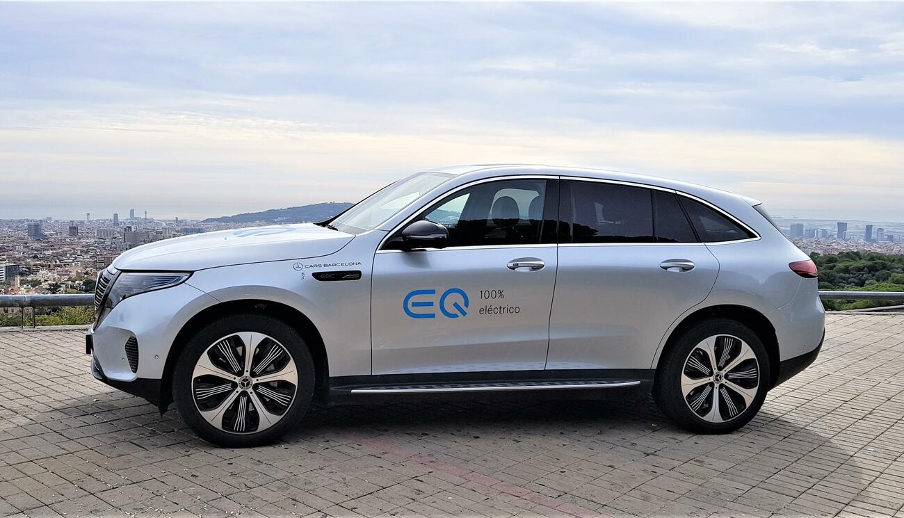 Mercedes EQC, en la prueba de conducción del modelo eléctrico de Coche Global Mercedes EQC, en la prueba de conducción del modelo eléctrico de Coche Global
