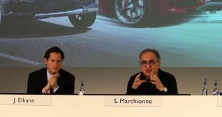 Los directivos de Fiat Chrysler, Sergio Marchionne (ya fallecido) y John Elkan / FCA