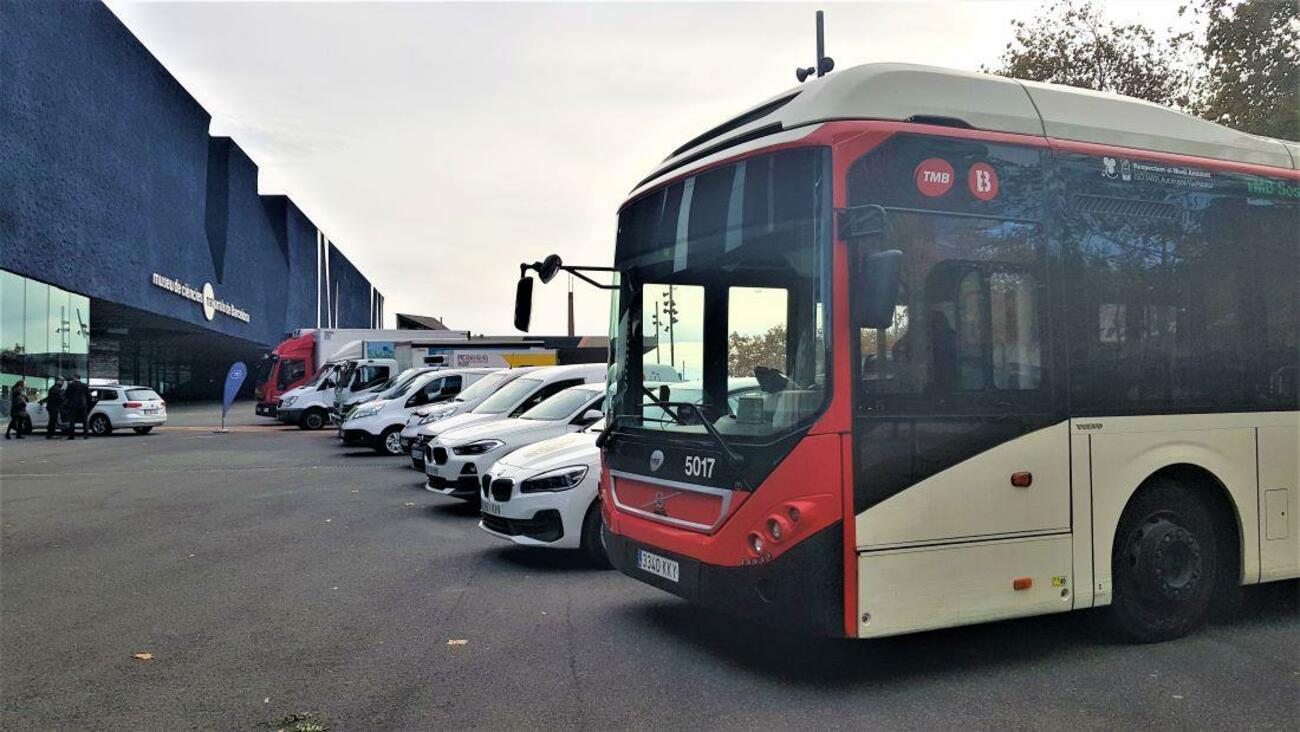 Flota de vehículos del proyecto Autonomous Ready de Barcelona