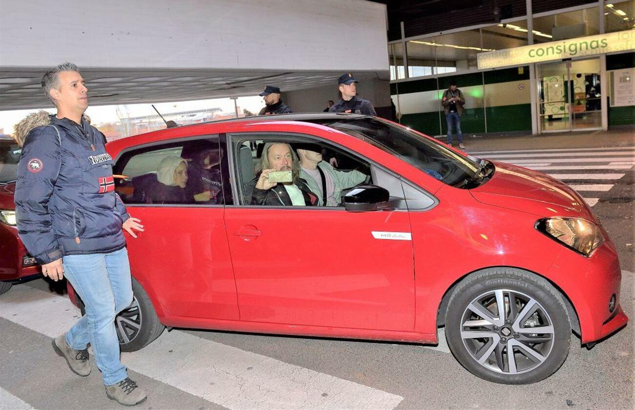 Greta Thunberg se desplaza en Madrid con un Seat Mii Electric