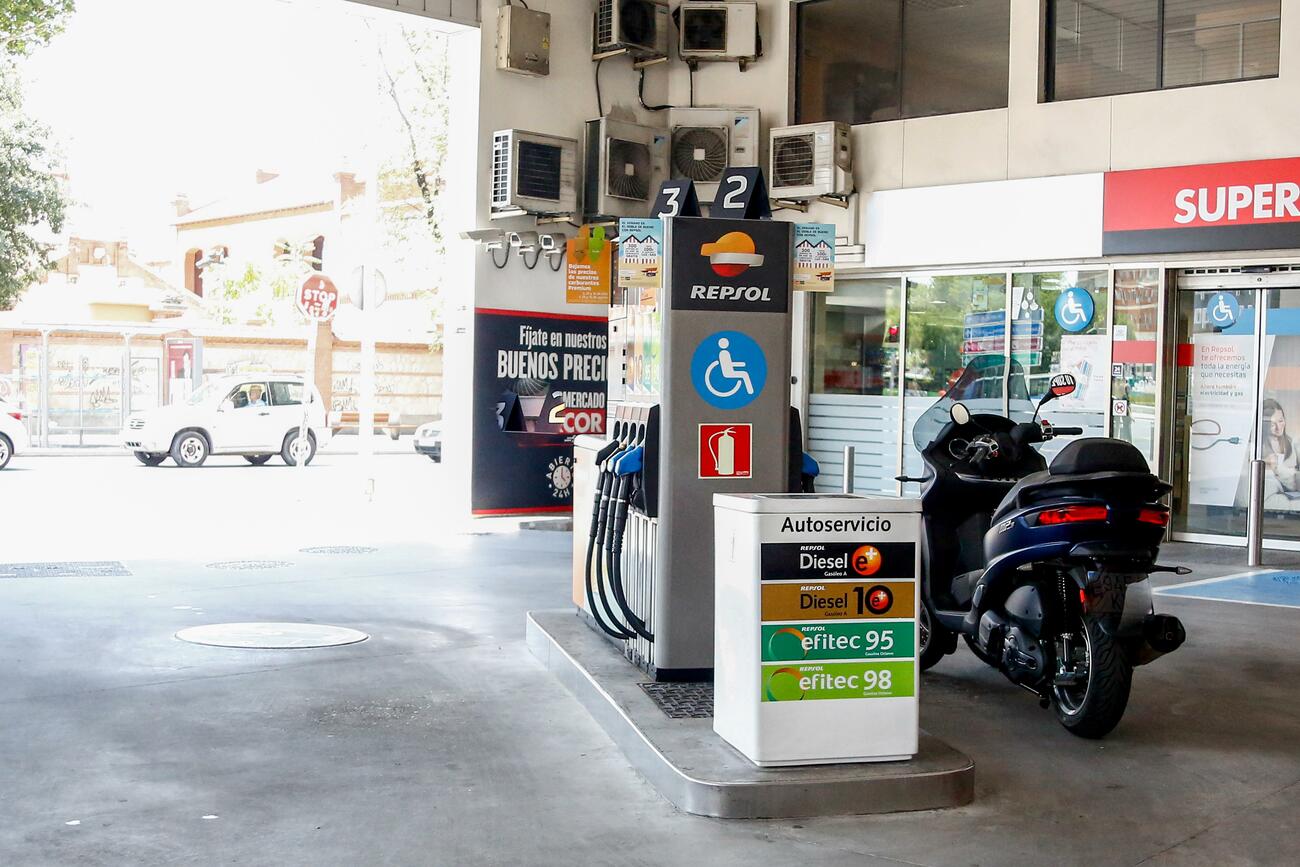 Una gasolinera Repsol / EUROPA PRESS Una gasolinera Repsol / EUROPA PRESS