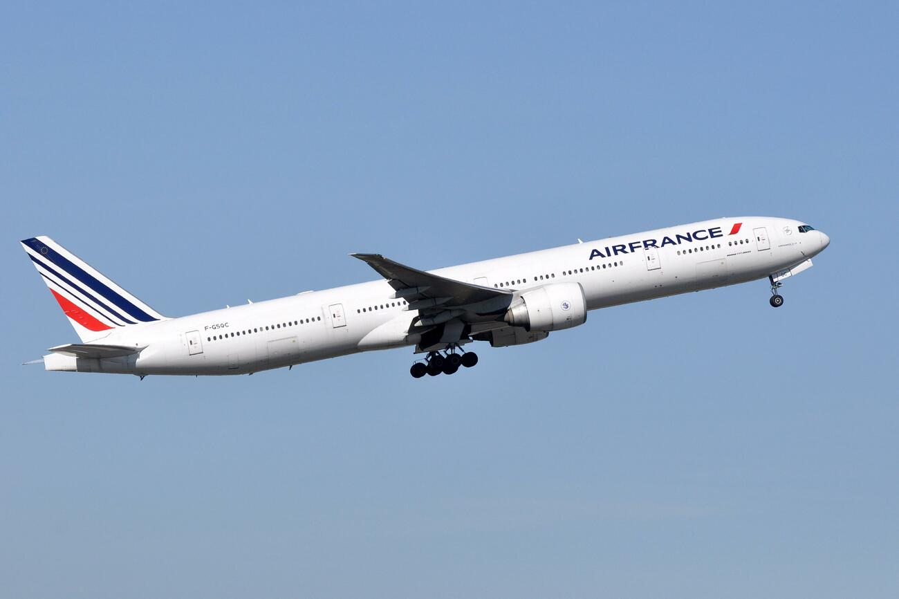 Un Boeing 777 de la compañía aérea francesa Air France / TWITTER