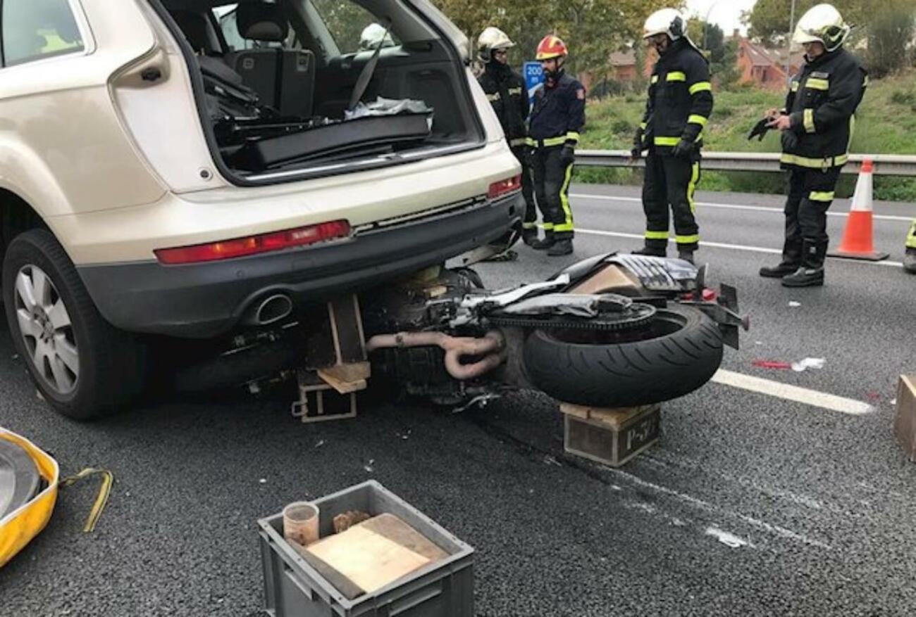 Los motoristas son el colectivo más castigado por los accidentes de tráfico / EP