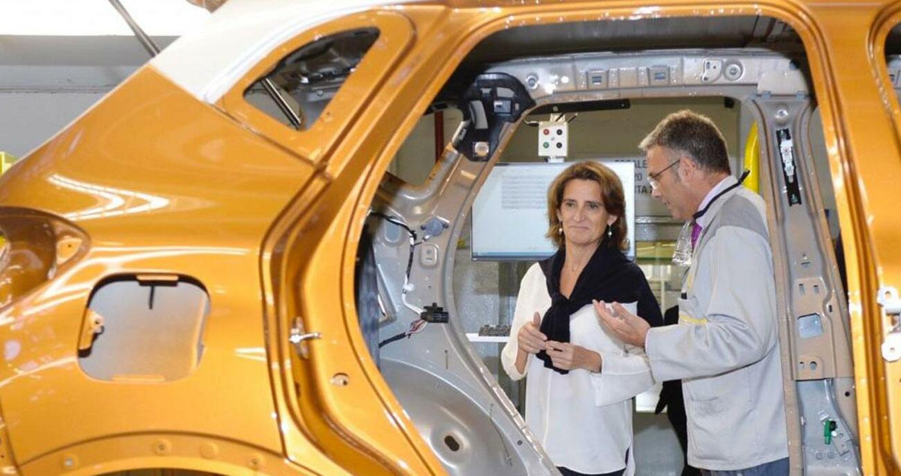 La Ministra de Transición Ecológica, Teresa Ribera, visita Renault Valladolid / COCHE GLOBAL La Ministra de Transición Ecológica, Teresa Ribera, visita Renault Valladolid / COCHE GLOBAL