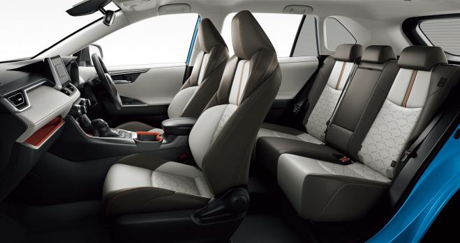 Interior del Toyota RAV4