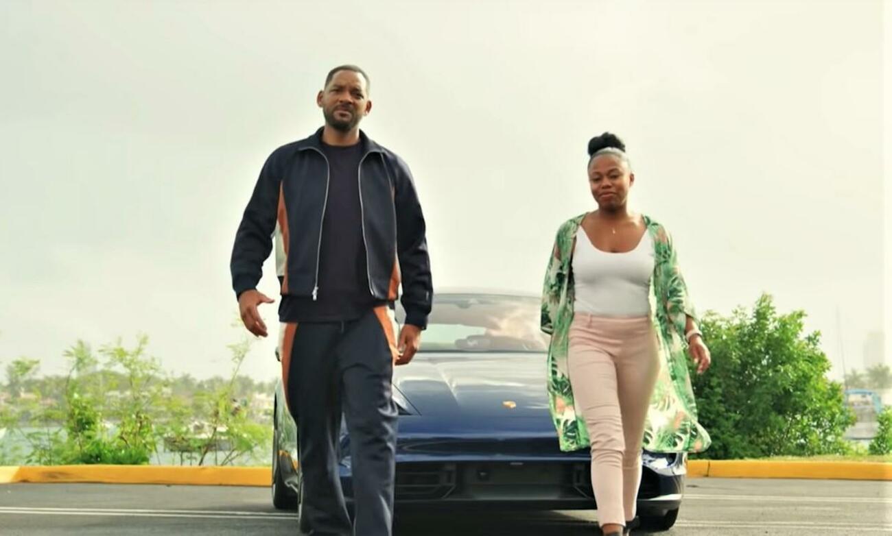 Will Smith sorprende a usuarios de Lyft en un Porsche Taycan