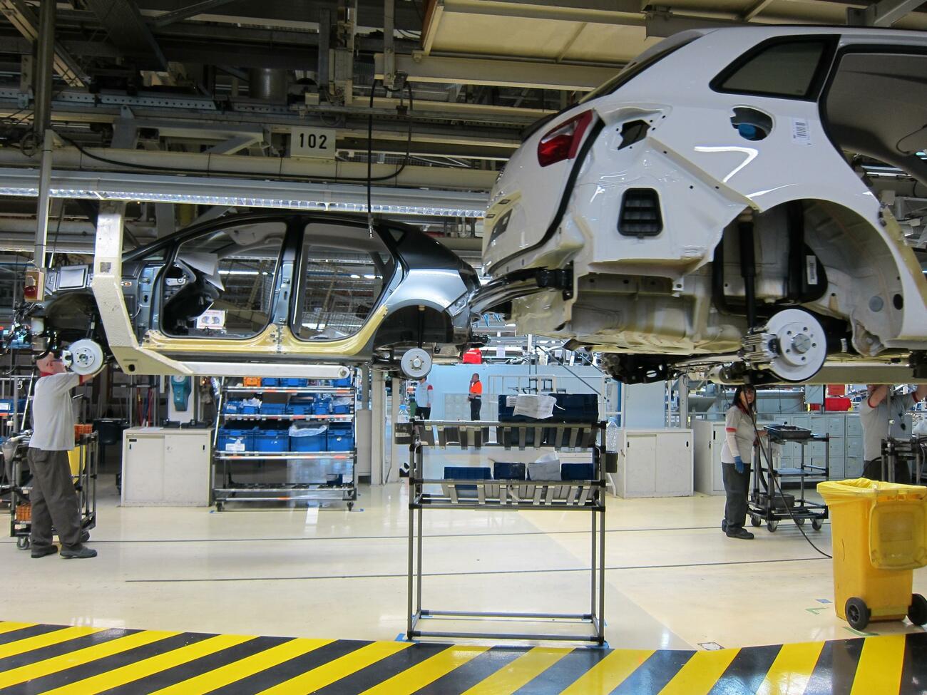 Fábrica de Seat en Martorell, cuyos trabajadores cobrarán subsidios / EUROPA PRESS