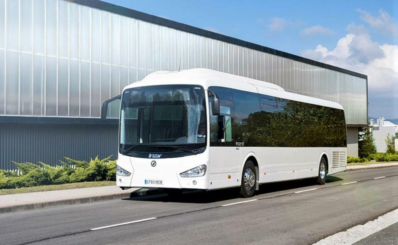 Autobús de la empresa española Irízar