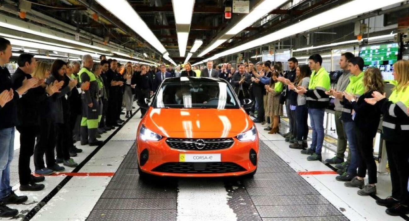 Inicio de producción del Opel Corsa-e eléctrico en Zaragoza / PSA Inicio de producción del Opel Corsa-e eléctrico en Zaragoza / PSA