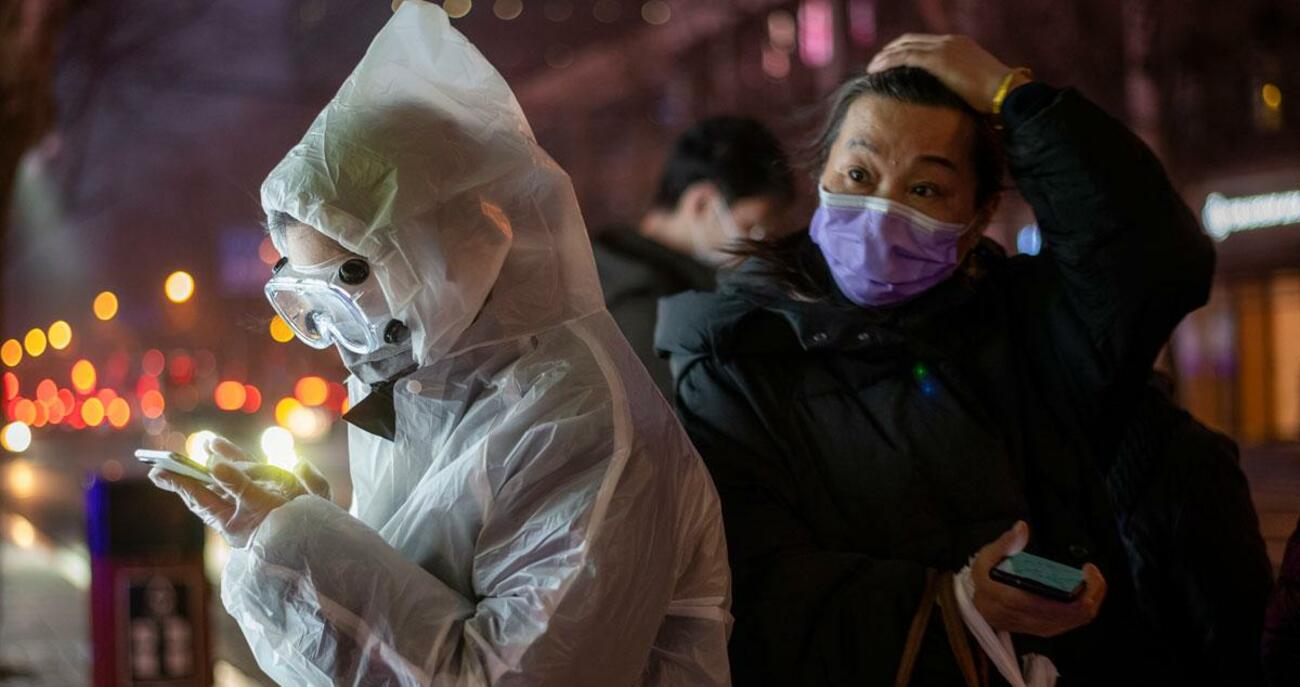 Ciudadanos japoneses con mascarilla por temor a contraer el coronavirus / EUROPAPRESS