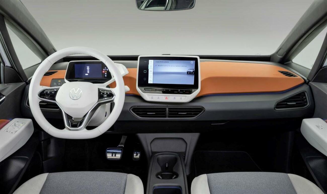 Interior del Volkswagen ID.3 eléctrico / VW