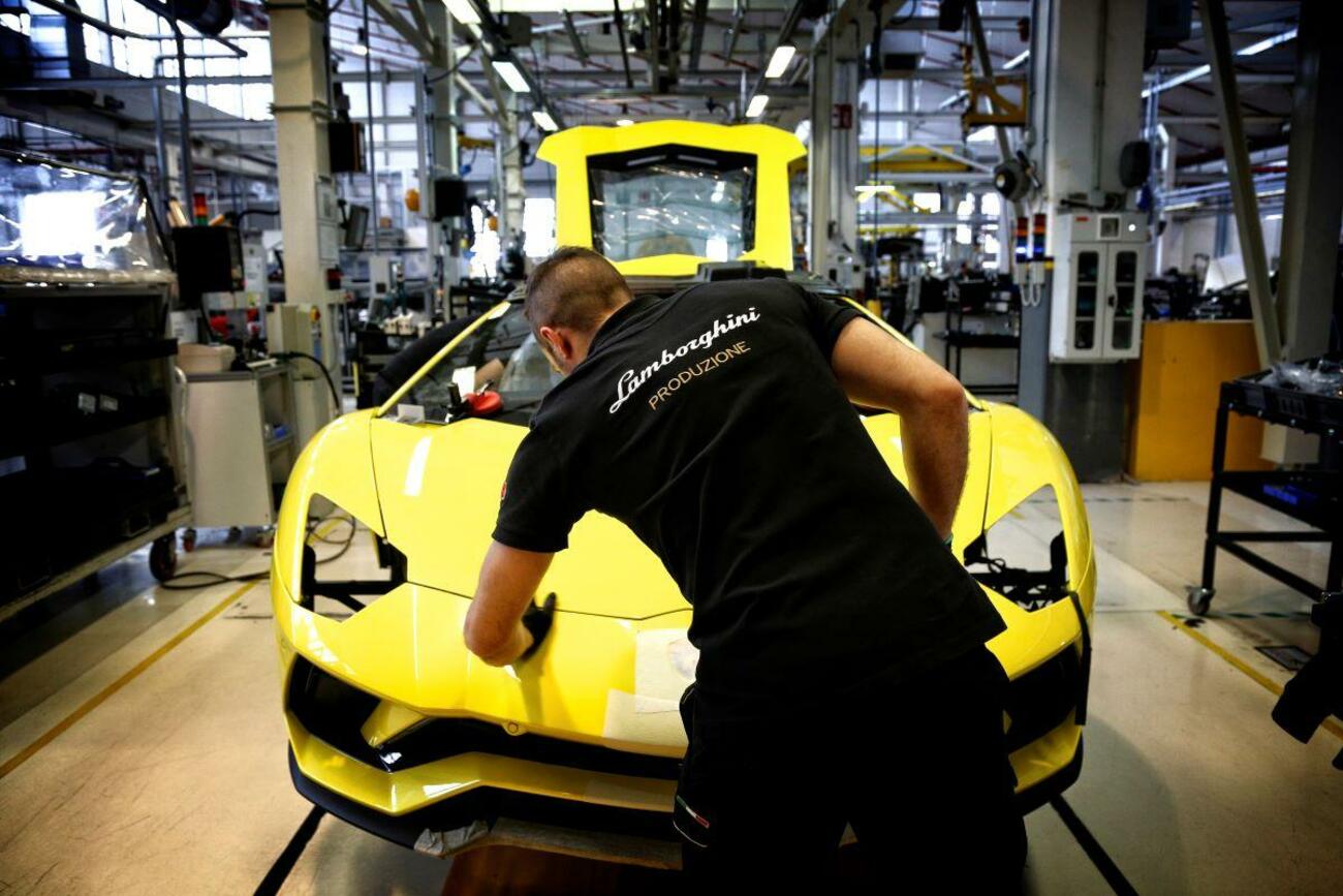 Fábrica de Lamborghini en Italia Fábrica de Lamborghini en Italia