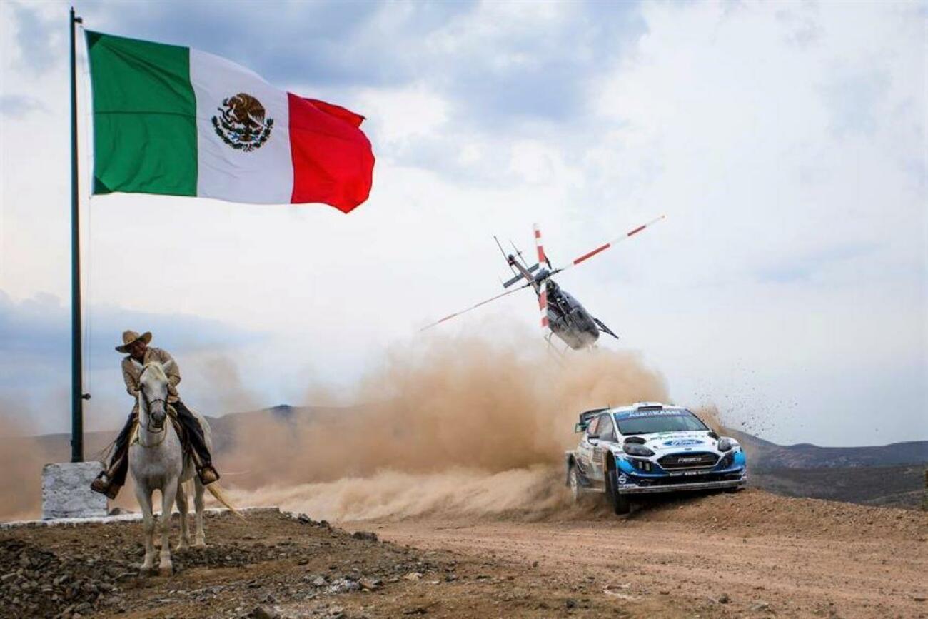 Edición de 2020 del Rally de México EFE / EPA / REPORTER IMAGES
