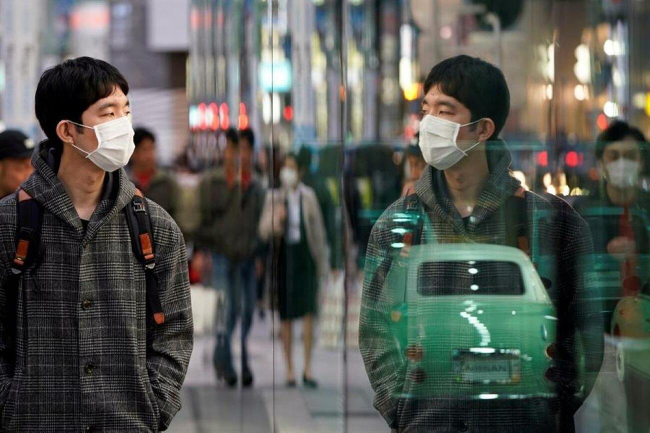 Distrito comercial de Tokio en plena epidemia de coronavirus en Japón / EFE / FRANCK ROBICHON Distrito comercial de Tokio en plena epidemia de coronavirus en Japón / EFE / FRANCK ROBICHON