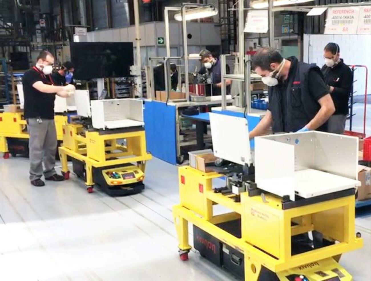 Producción del respirador en Nissan Barcelona / NISSAN