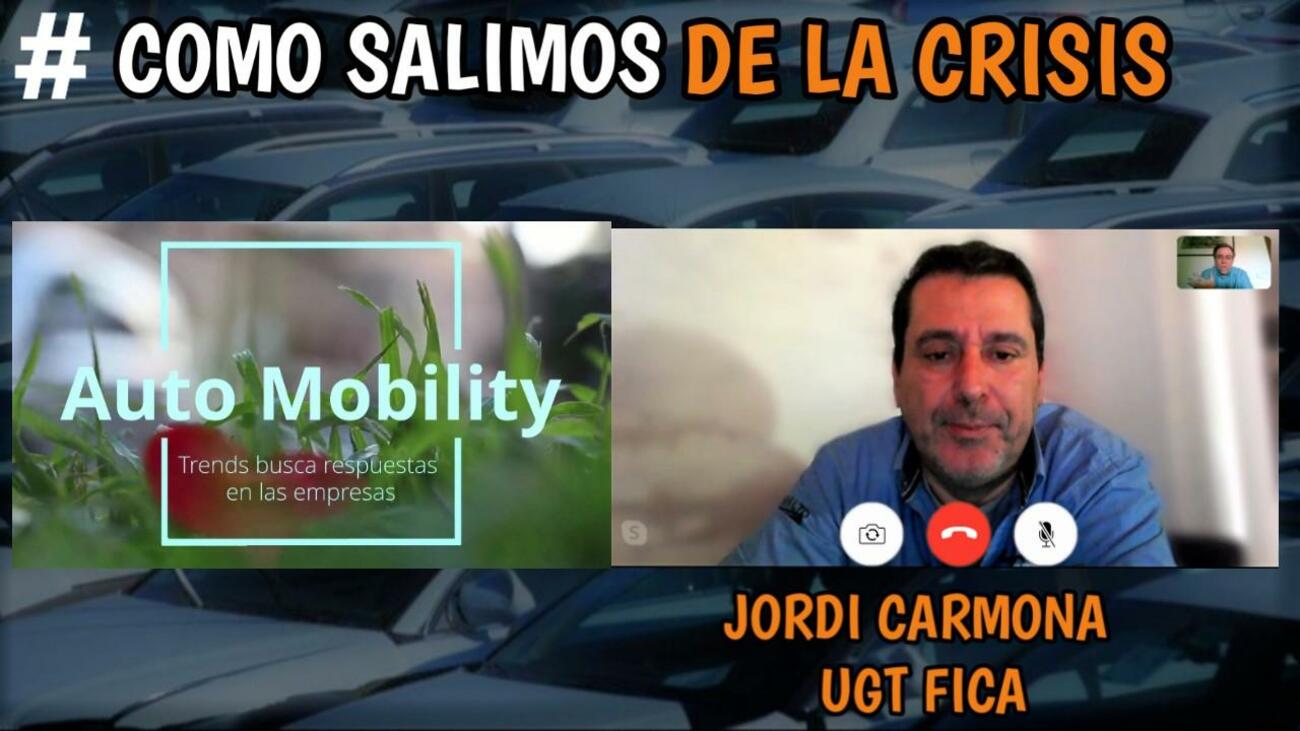 Entrevista con Jordi Carmona, UGT FICA