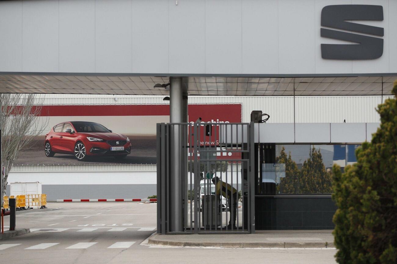 Entrada de la fábrica de Seat en Martorell / EFE