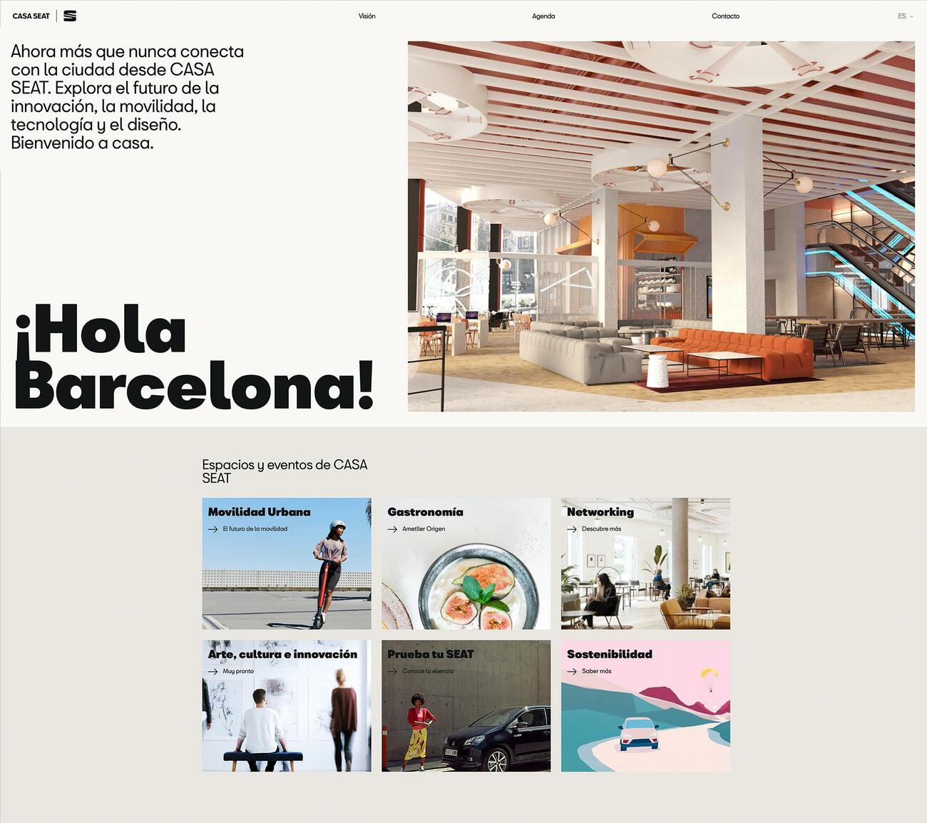 Web de Casa Seat