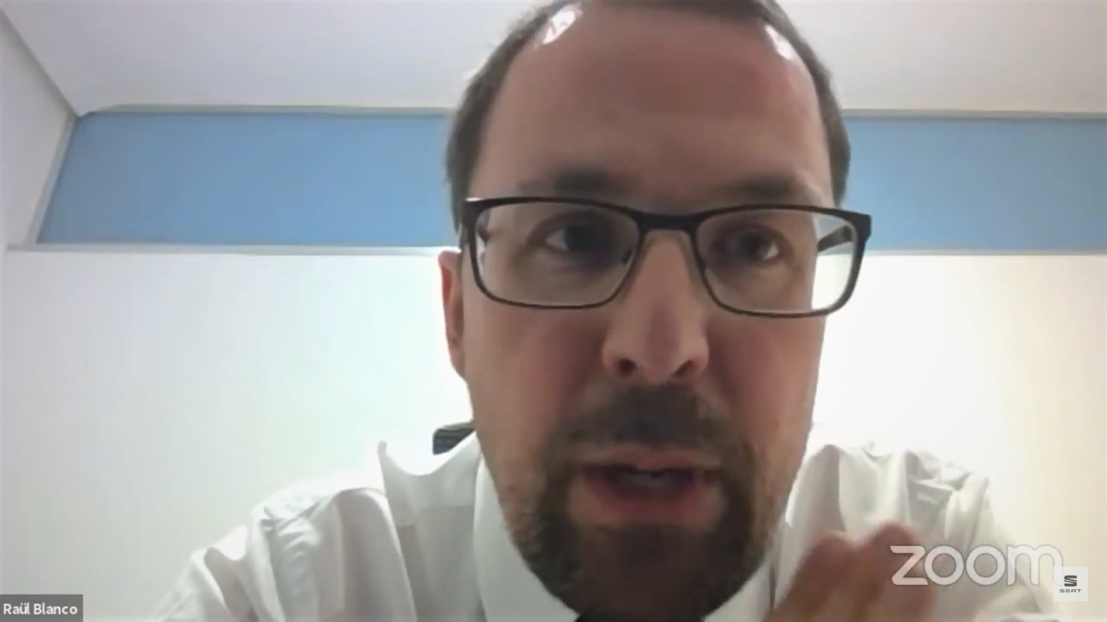 Raül Blanco, secretario general de Industria, en el evento en Casa Seat