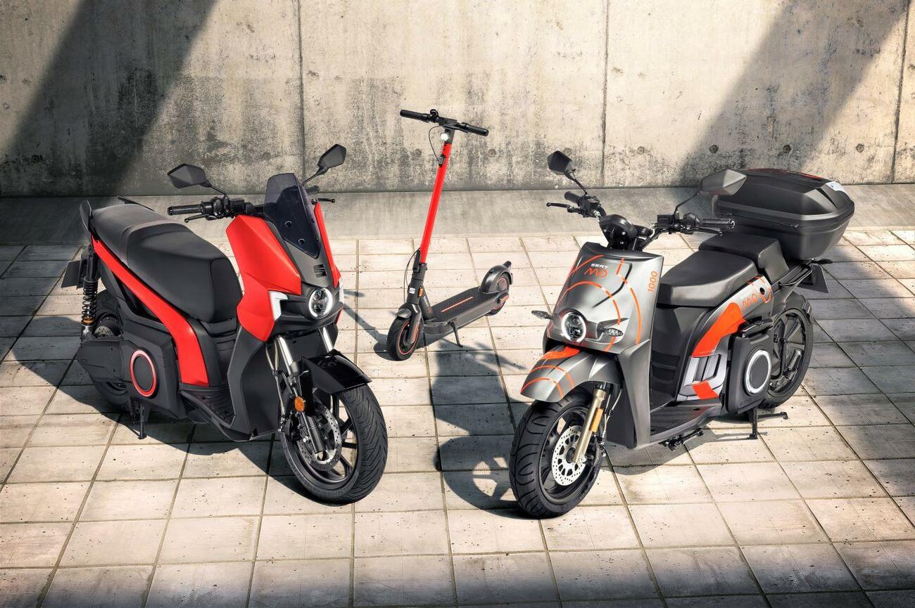 Nueva moto eléctrica y patinete de Seat Mó / SEAT